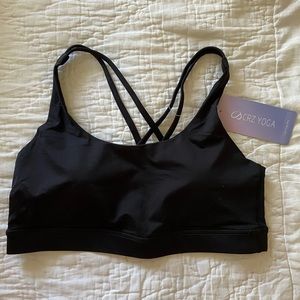 NWT CRZ Yoga Strappy Sports Bra